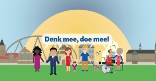 “Denk mee, doe mee!”